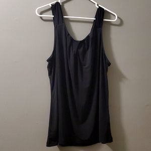 New York and Company Black sleeveless Blouse XL